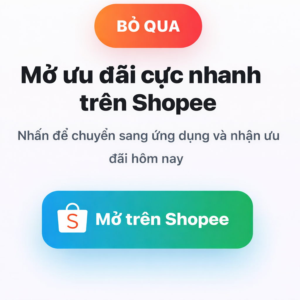 Xem sản phẩm trên Shopee